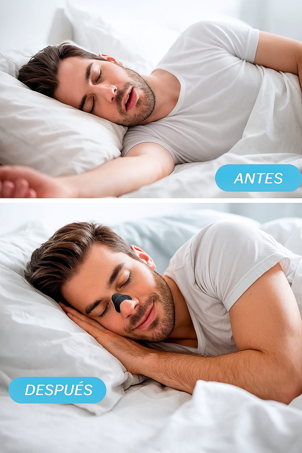 Parche nasal magnectico